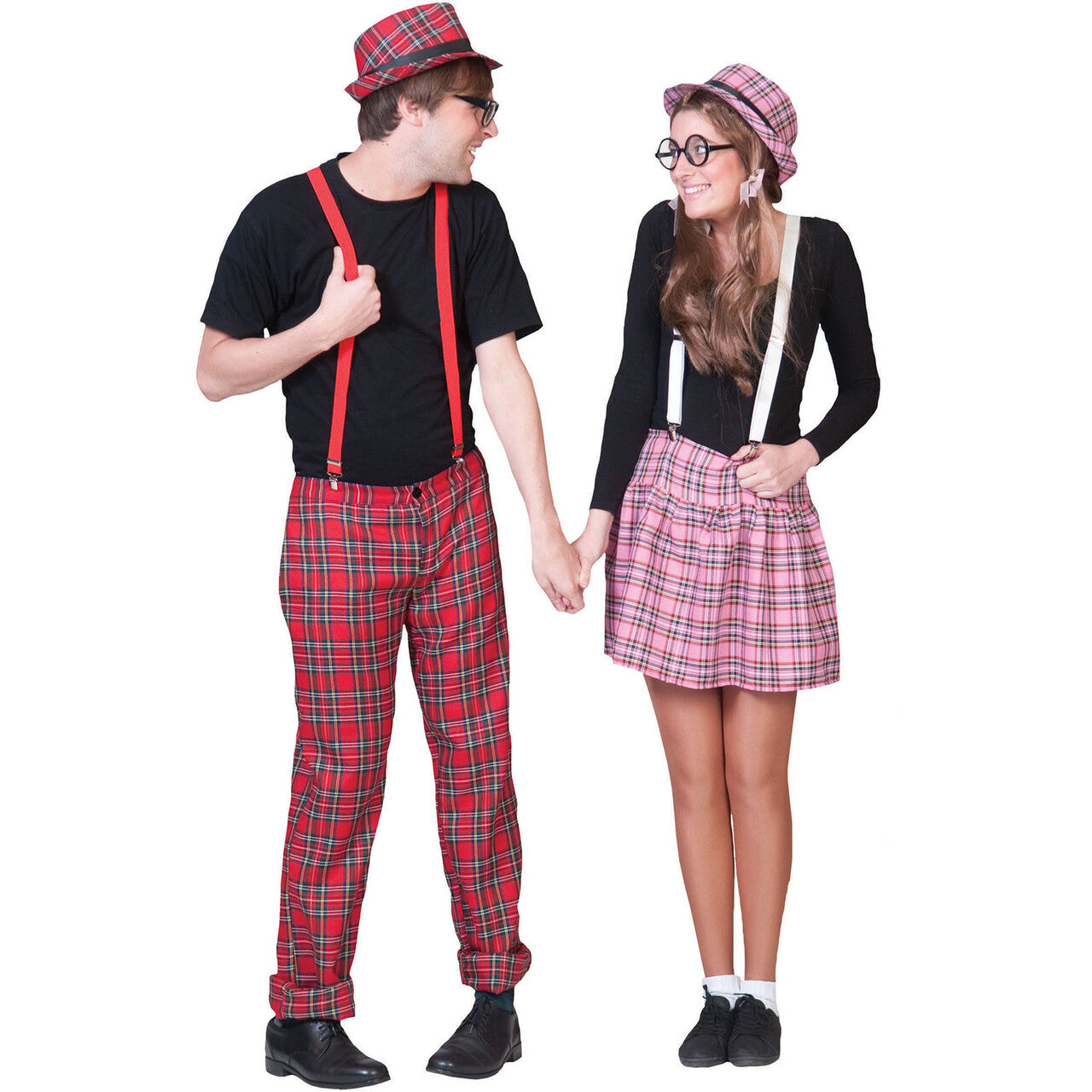 Op deze afbeelding zie je een Kostuums, van het merk Funny Fashion. Nerdy Student Man