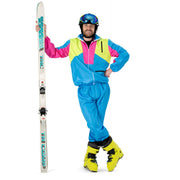 Op deze afbeelding zie je een Kostuums, van het merk Funny Fashion. Skiing Stefano Man Kostuum