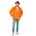 Oranje Teddybeer Jas Man