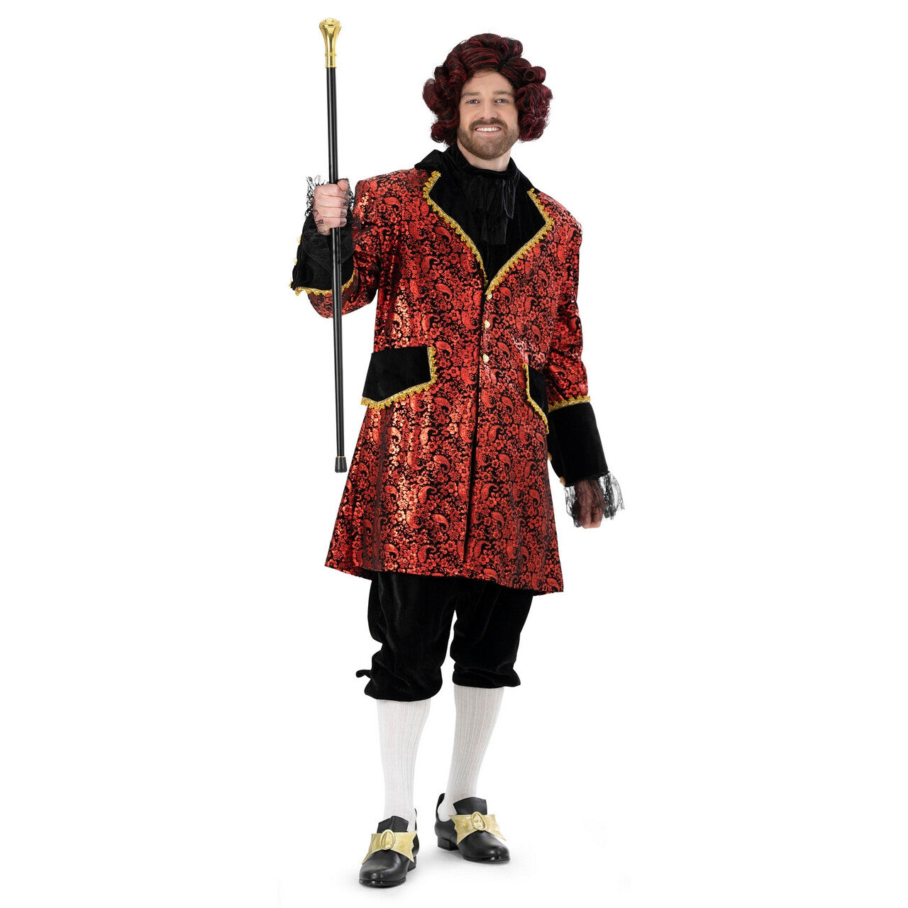 Op deze afbeelding zie je een Kostuums, van het merk Funny Fashion. Rijke Hertog Duke Man Kostuum