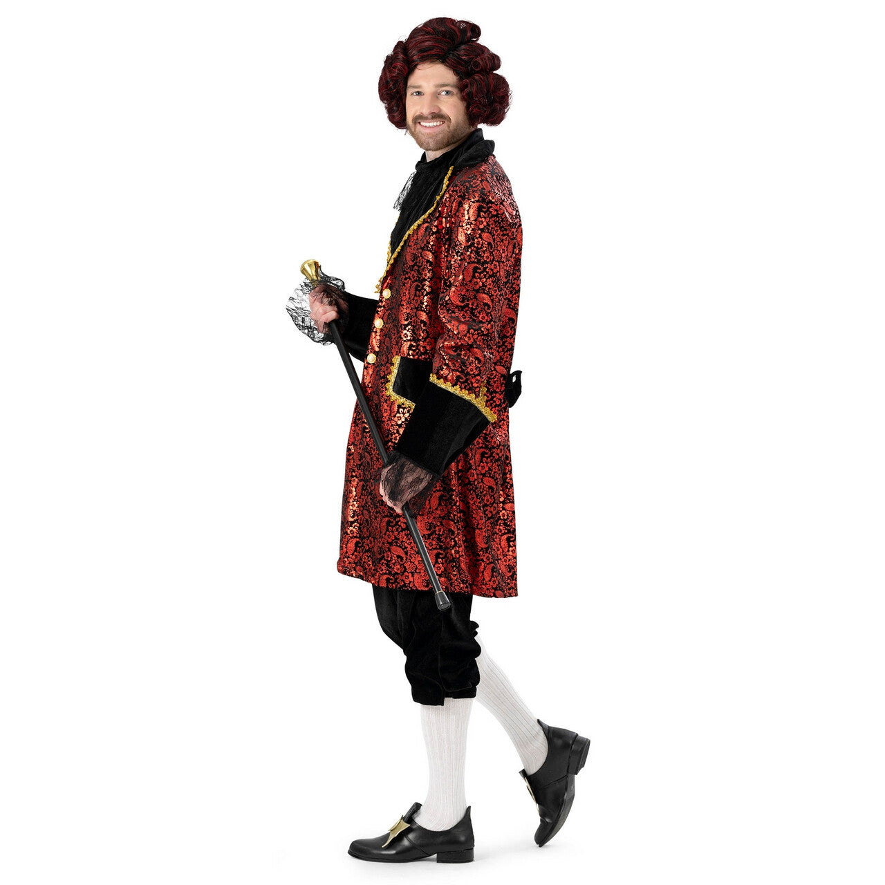 Op deze afbeelding zie je een Kostuums, van het merk Funny Fashion. Rijke Hertog Duke Man Kostuum