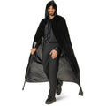 Samtmantel Schwarz Unisex