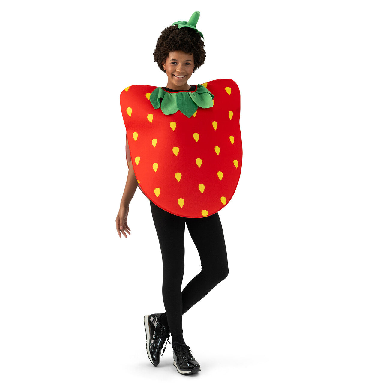 Op deze afbeelding zie je een Kostuums, van het merk Funny Fashion. Aardige Aardbei Kostuum
