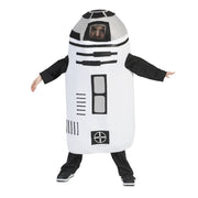 Op deze afbeelding zie je een Kostuums, van het merk Funny Fashion. Ronde Robot Uit De Ruimte Kind Kostuum