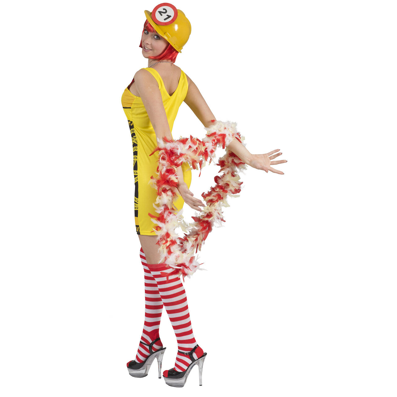 Op deze afbeelding zie je een Kostuums, van het merk Funny Fashion. Biohazard Dame Vrouw Kostuum