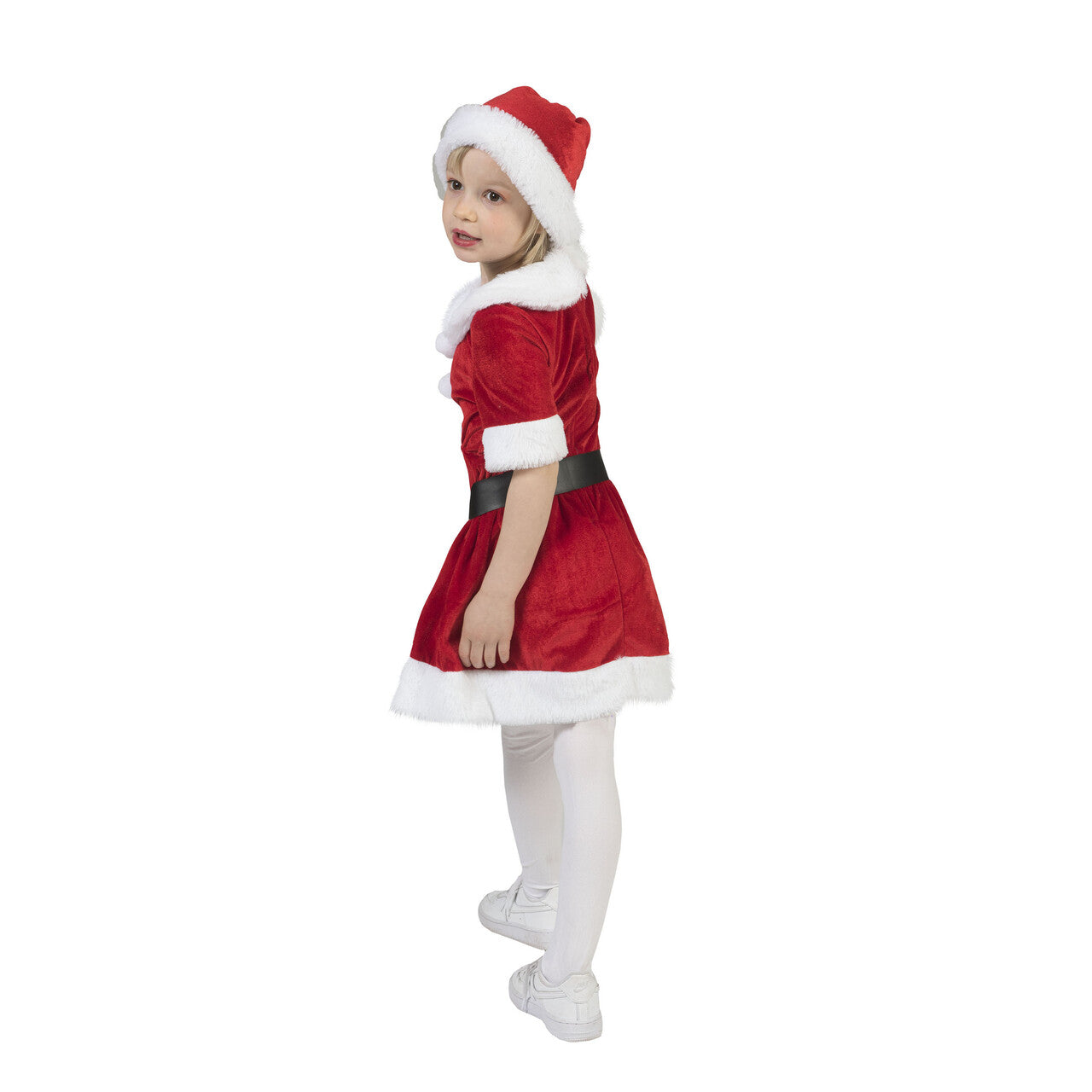 Op deze afbeelding zie je een Kostuums, van het merk Funny Fashion. Lief Kerstmeisje Kostuum