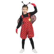 Op deze afbeelding zie je een Kostuums, van het merk Funny Fashion. Honderd Stippen Lieveheersbeestje Overall Kind Kostuum