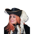 Chapeau Chic Pirate Noire