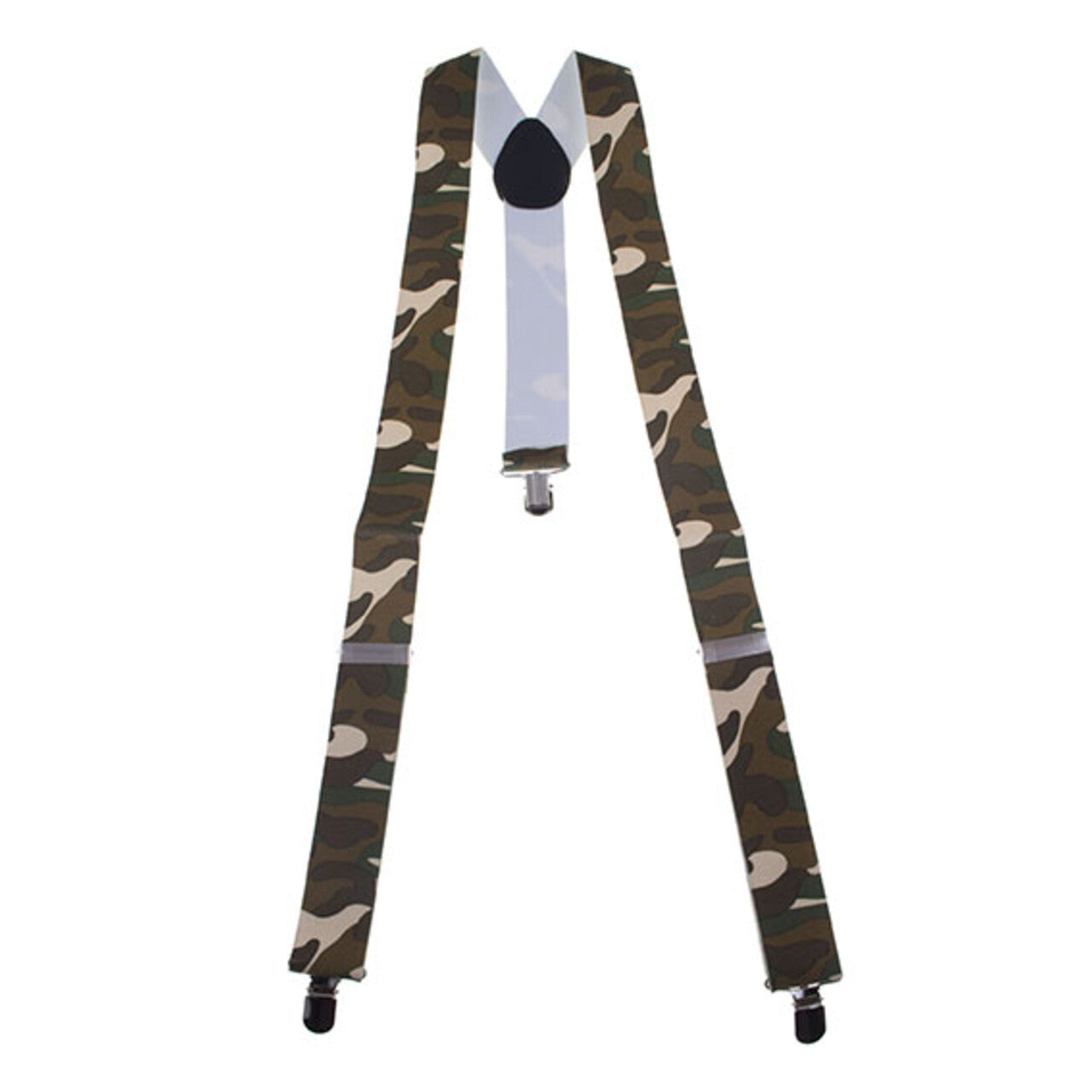 Op deze afbeelding zie je een Accessoires, van het merk Funny Fashion. Camouflage Bretels Generaal Patton