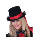Chapeau Amazone Avec Ruban Rouge