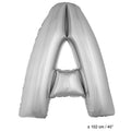 Ballon Lettre A Argent XL 102cm