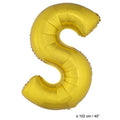 Ballon Aluminium Lettre Or XL 102 Cm