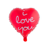 Op deze afbeelding zie je een Decoratie, van het merk Funny Fashion. Folie Ballon Hartje I Love You 52cm (Leeg)