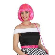 Op deze afbeelding zie je een Kostuums, van het merk Funny Fashion. Rockn Roll Top Blote Schouders Zwart Vrouw