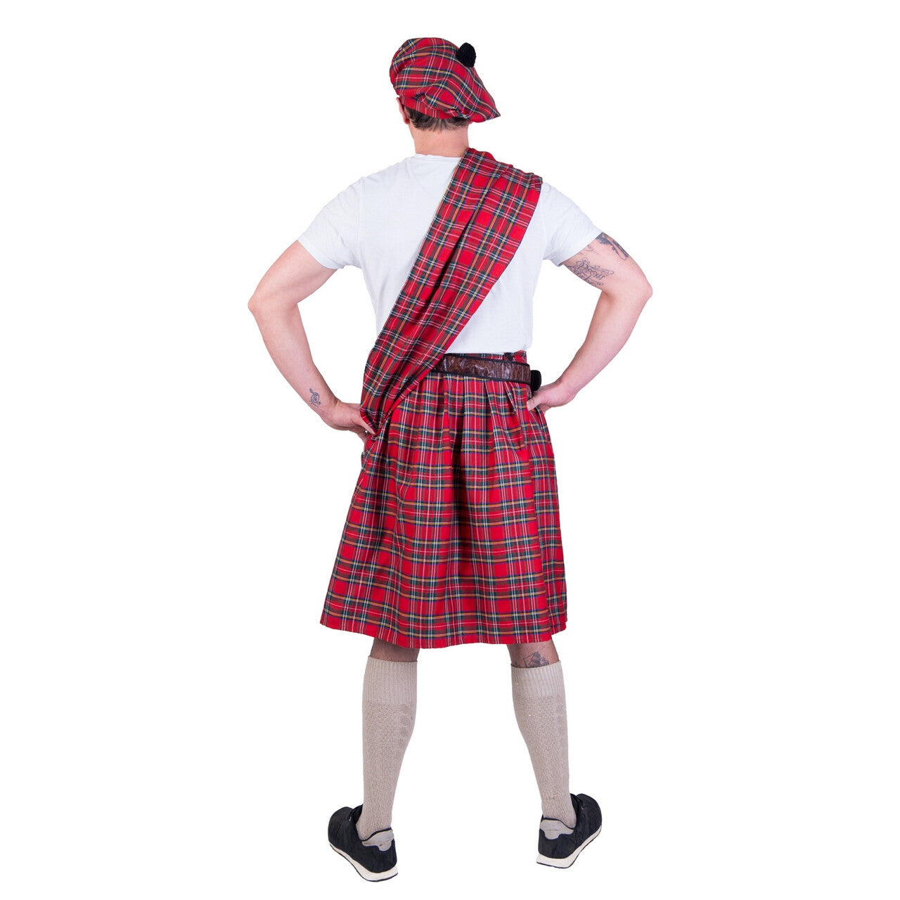 Op deze afbeelding zie je een Kostuums, van het merk Funny Fashion. Glenlivet Hooglander Man Kostuum