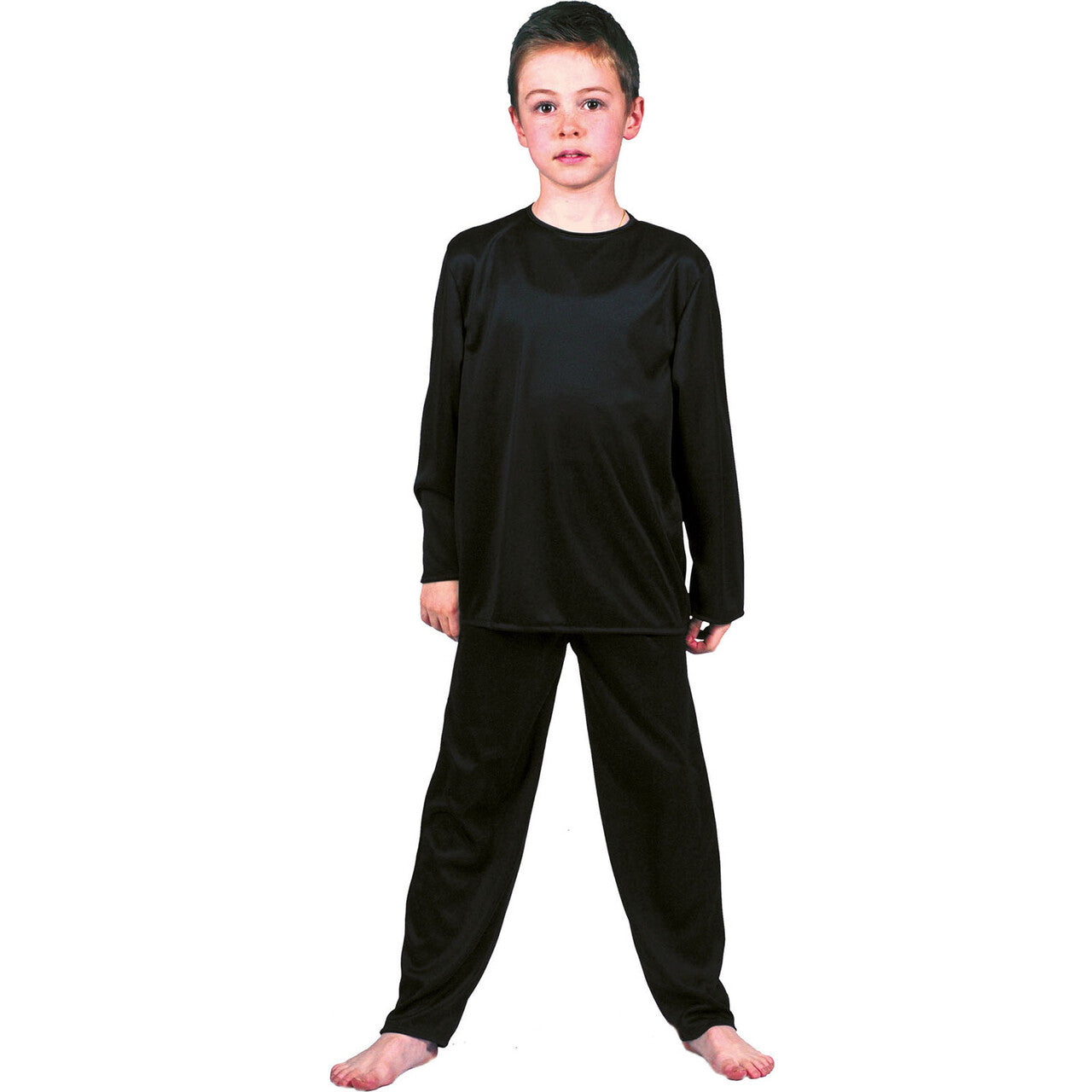 Op deze afbeelding zie je een Kostuums, van het merk Funny Fashion. Zwarte Inbreker Dief Van De Nacht Kind Kostuum