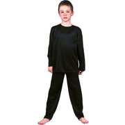 Op deze afbeelding zie je een Kostuums, van het merk Funny Fashion. Zwarte Inbreker Dief Van De Nacht Kind Kostuum