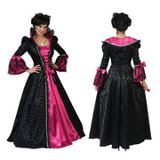 Op deze afbeelding zie je een Kostuums, van het merk Funny Fashion. Freule Van Parijs Renaissance Vrouw Kostuum