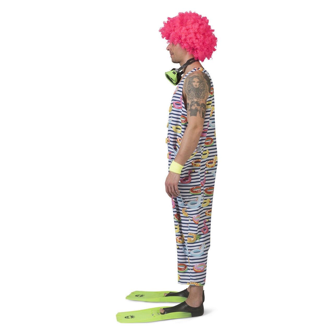 Op deze afbeelding zie je een Kostuums, van het merk Funny Fashion. Vrolijk Zwempak Zwembanden Man Kostuum
