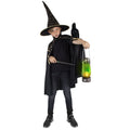 Cape De Sorcière Noire Magique Costume