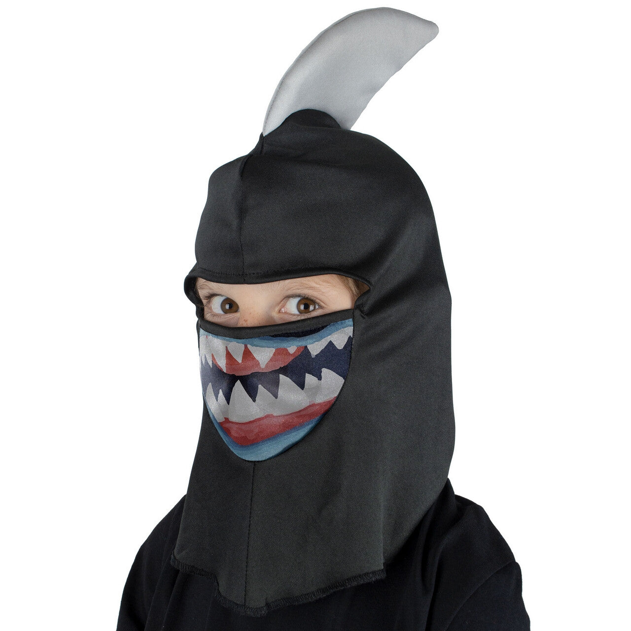 Op deze afbeelding zie je een Accessoires, van het merk Funny Fashion. Happige Haai Bivakmuts