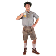 Op deze afbeelding zie je een Kostuums, van het merk Funny Fashion. Lederhosen Luka Man