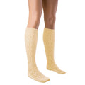Chaussettes Tyroliennes Crème Blanche 40 Cm