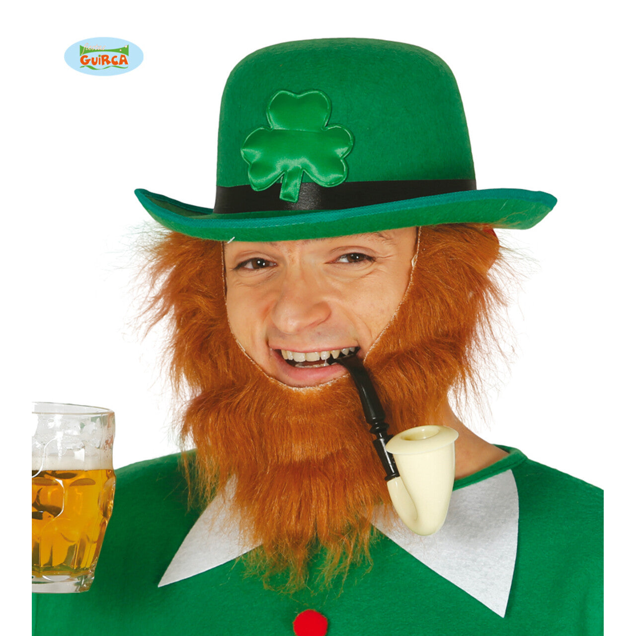 Op deze afbeelding zie je een Accessoires, van het merk Guirca. St. Patricks Day Bolhoed Eire