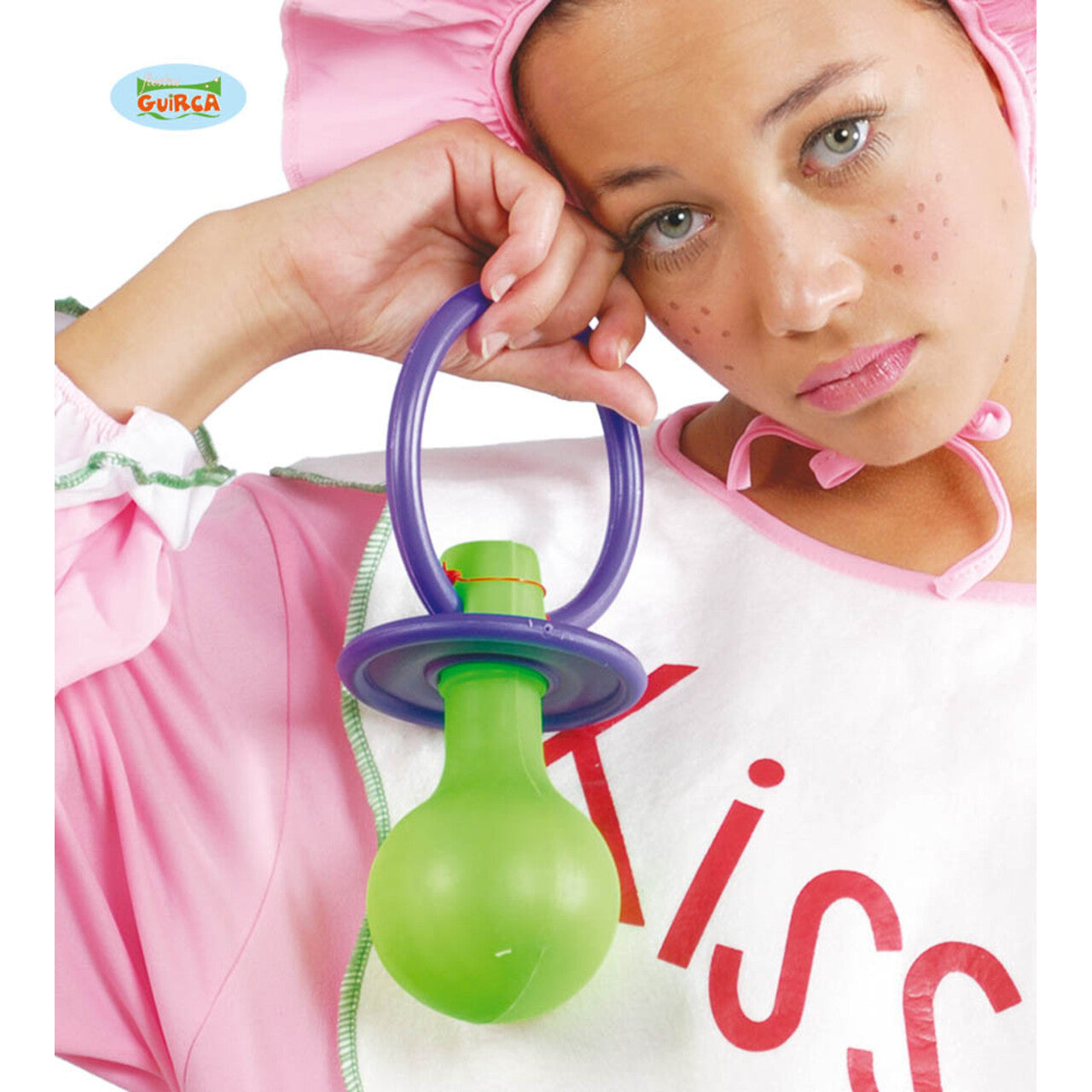 Op deze afbeelding zie je een Accessoires, van het merk Guirca. Enorme Fopspeen Baby 26 Centimeter