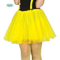 Neon Disco Glitzerstern Tutu Gelb