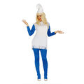 Smurfin Dwerg Vrouw Kostuum