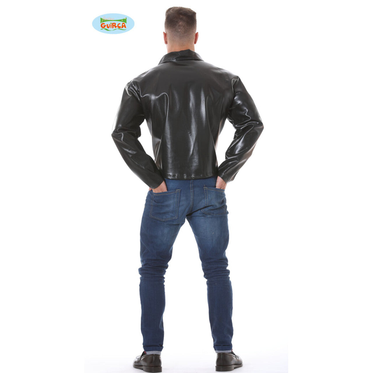 Op deze afbeelding zie je een Kostuums, van het merk Guirca. Pijlsnel Motor Jack Man