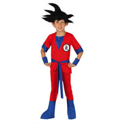Op deze afbeelding zie je een Kostuums, van het merk Guirca. Rode Karate Ninja Jongen Kostuum