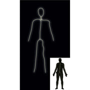 Op deze afbeelding zie je een Kostuums, van het merk Guirca. Grappig Lichtgevende Robot Man Kostuum