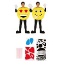 Emoticon Met Wisselende Stemmingen Man Kostuum