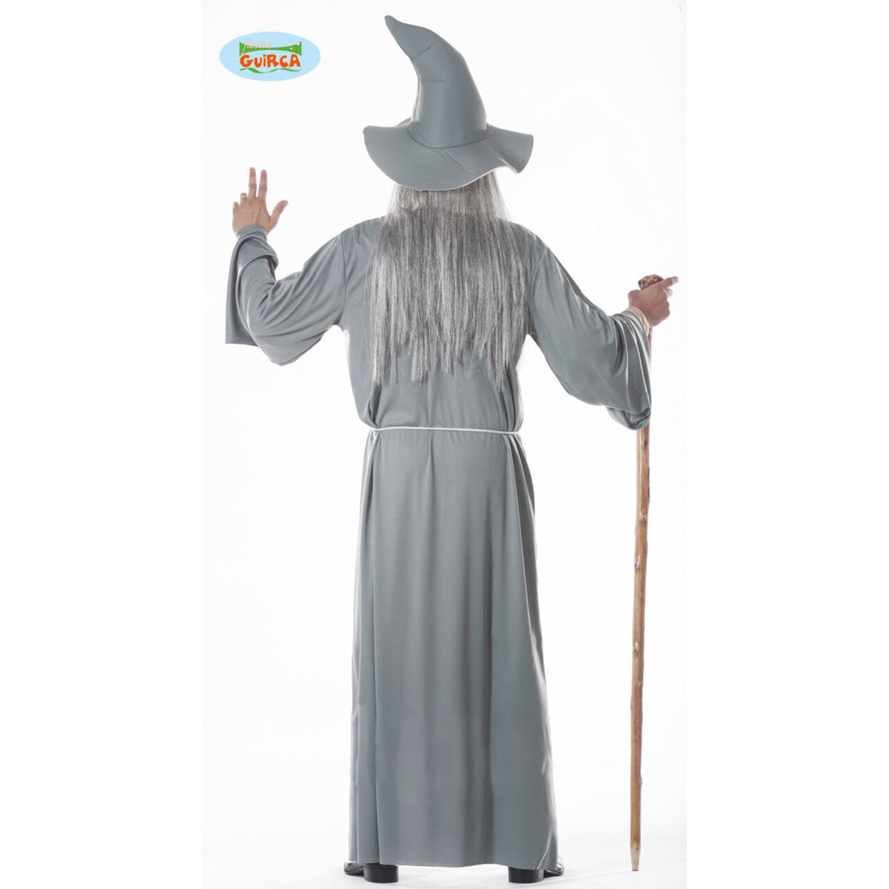 Op deze afbeelding zie je een Kostuums, van het merk Guirca. Tolkien Ban Van De Ring Tovenaar Man Kostuum