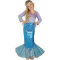 Sirène Bleue Étincelante Costume