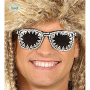 Op deze afbeelding zie je een Accessoires, van het merk Guirca. Ingeslagen Glazen Bril Rocker