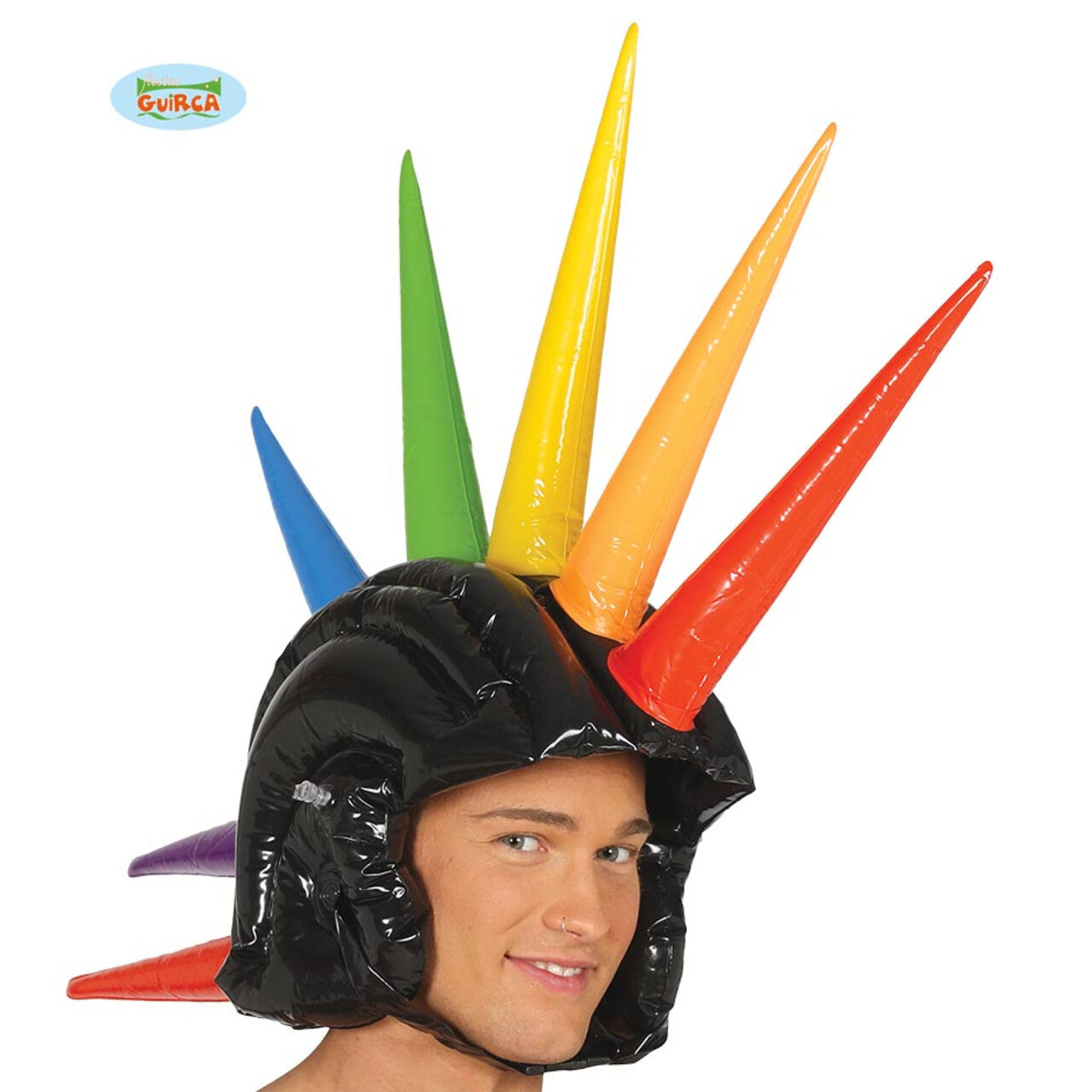 Op deze afbeelding zie je een Accessoires, van het merk Guirca. Opblaasbare Hanekam Punker