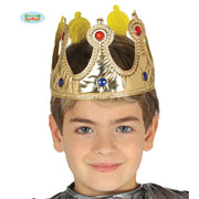 Op deze afbeelding zie je een Accessoires, van het merk Guirca. Stoffen Kroon Rijke Koning