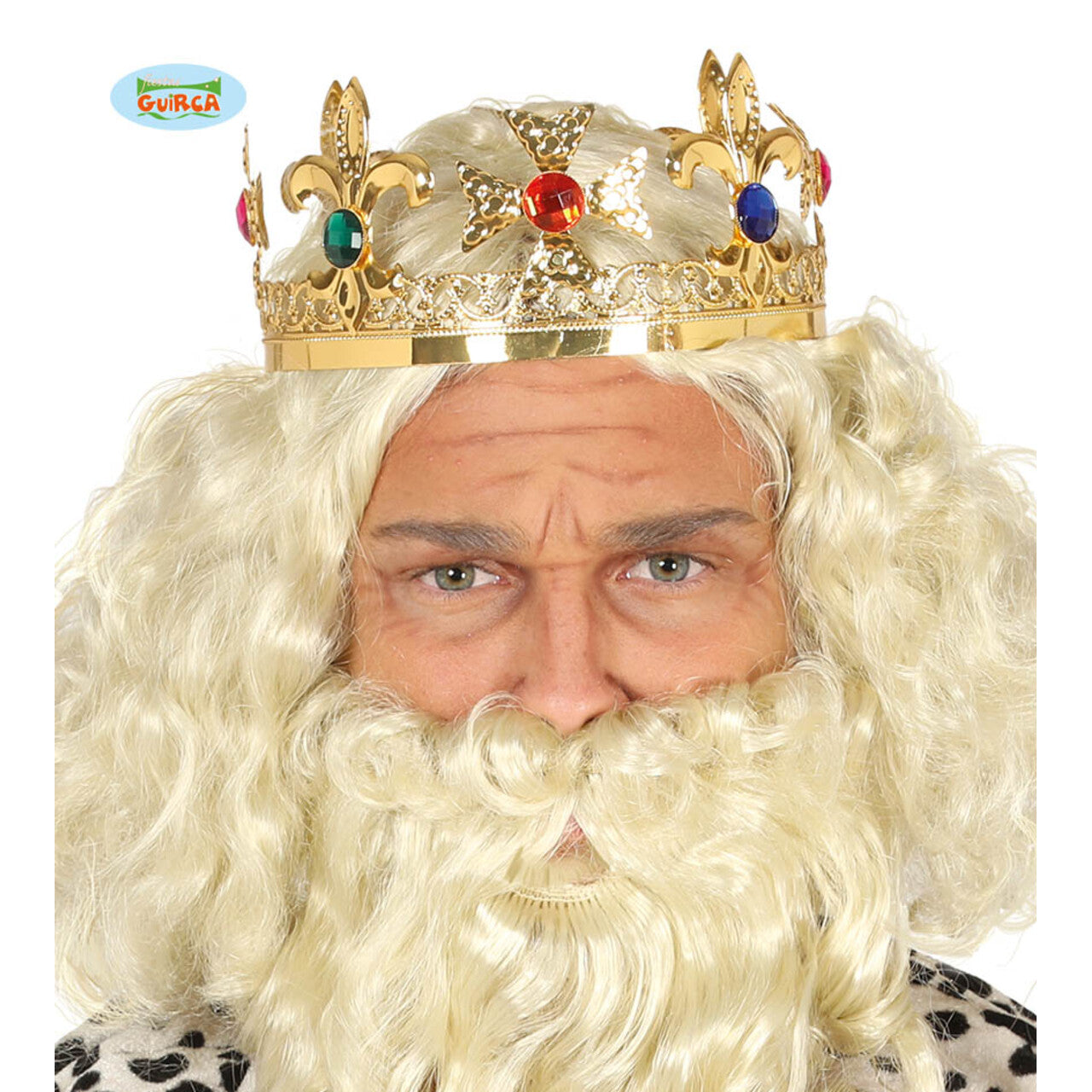 Op deze afbeelding zie je een Accessoires, van het merk Guirca. Heerserskroon Metaal