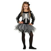 Op deze afbeelding zie je een Kostuums, van het merk Guirca. Macabere Tutu Ballerina Meisje Kostuum