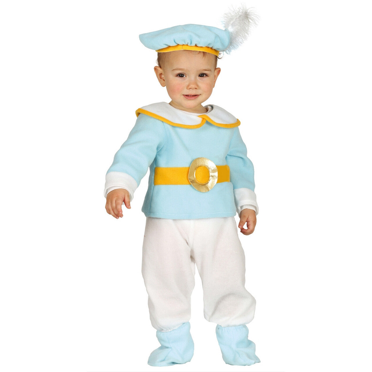 Op deze afbeelding zie je een Kostuums, van het merk Guirca. Wijs Klein Prinsje Jongen Kostuum