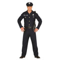 Agent De Police Malin Noir Costume