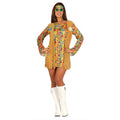 Hallucinerend Korte Hippie Jurk Vrouw