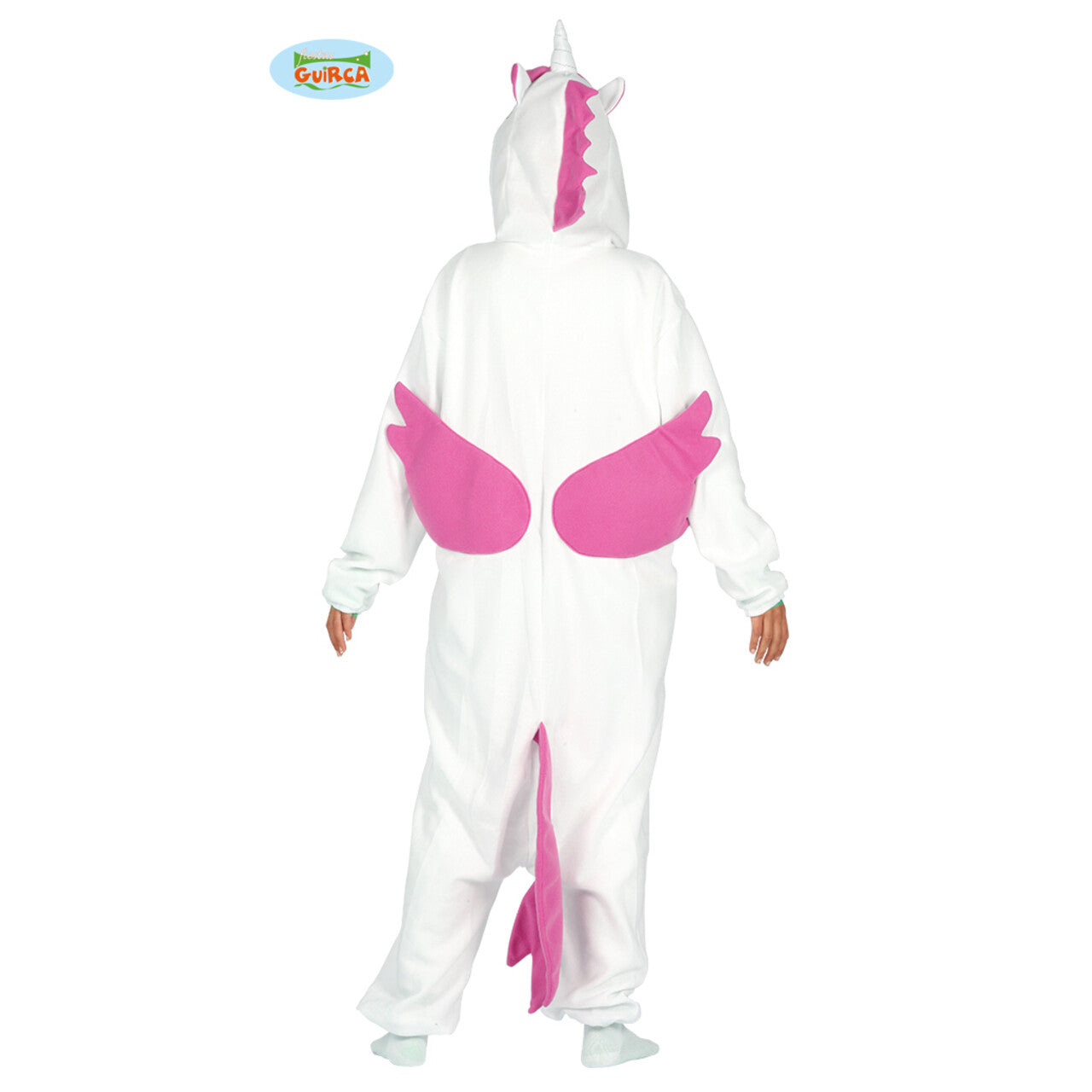 Op deze afbeelding zie je een Kostuums, van het merk Guirca. Fantastische Eenhoorn Pyjama Roze Vrouw Kostuum