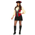 Doodshoofd Pirate Vrouw Kostuum