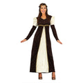 Élégante Dame Médiévale Costume
