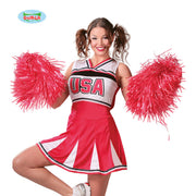 Op deze afbeelding zie je een Accessoires, van het merk Guirca. Pompon Cheerleader Rood