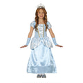 Princesse En Satin Bleu Ciel Costume